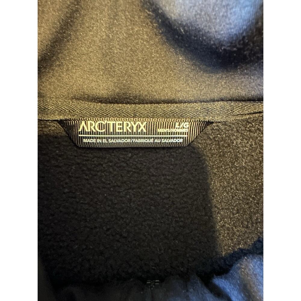 Arc'teryx Kyanite Lightweight Jacket Mens Large Black FullZip Long Sleeve Hiking - Picture 5 of 9